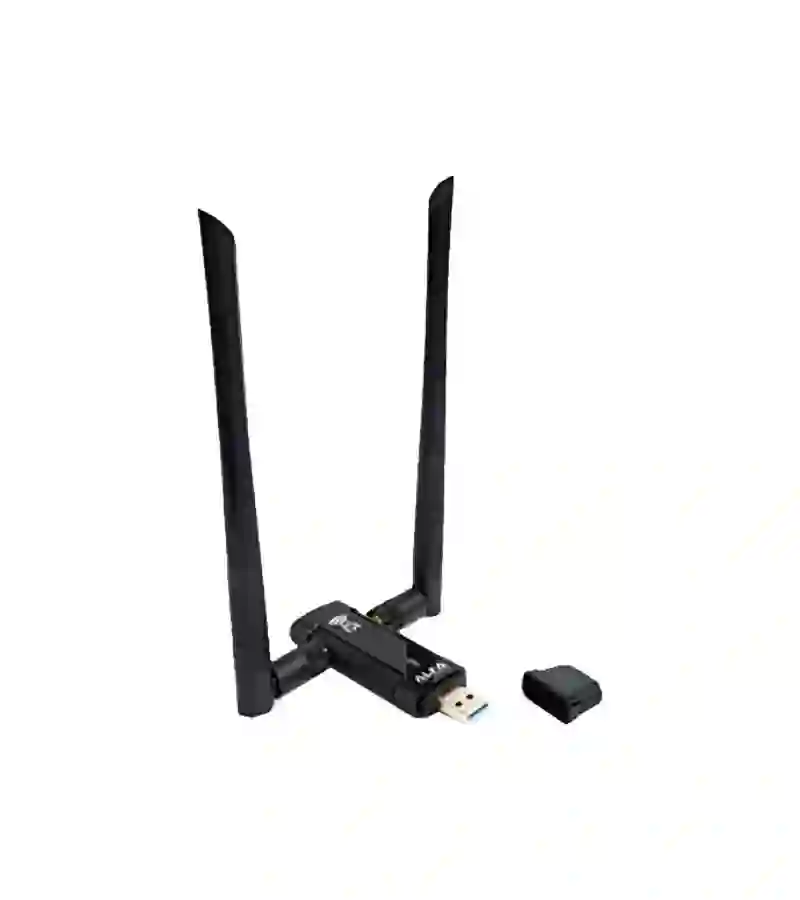 Alfa Wifi USB W136 3Dbi RTL8192 Dual Antenna Adapter 300MB