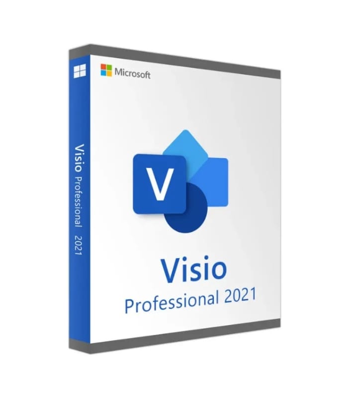 Buy Microsoft Visio 2021 Professional in Pakistan create advanced diagrams flowcharts and business visuals with an original license.