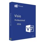 Buy Microsoft Visio 2016 Pro in Pakistan with genuine license create diagrams flowcharts org charts and business visuals easily.