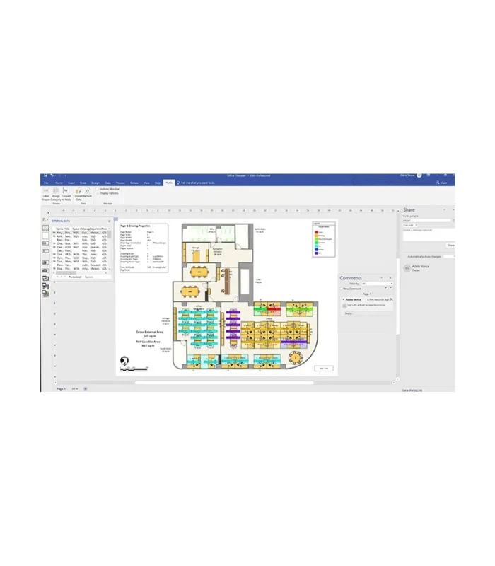 Microsoft Visio Professional 2019 Product CD License Key