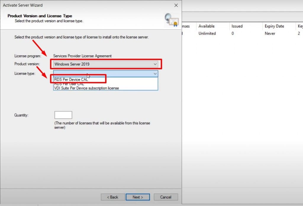 Microsoft Windows Server 2019 50 Users CALs Lifetime License Key