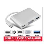 Type c to 3 in 1 VGA,Type C,USB 3.1 Lahore Pakistan