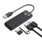 Orico USB Hub 3.0 4 Ports PAPW4A-U3-015-BK-EP-0