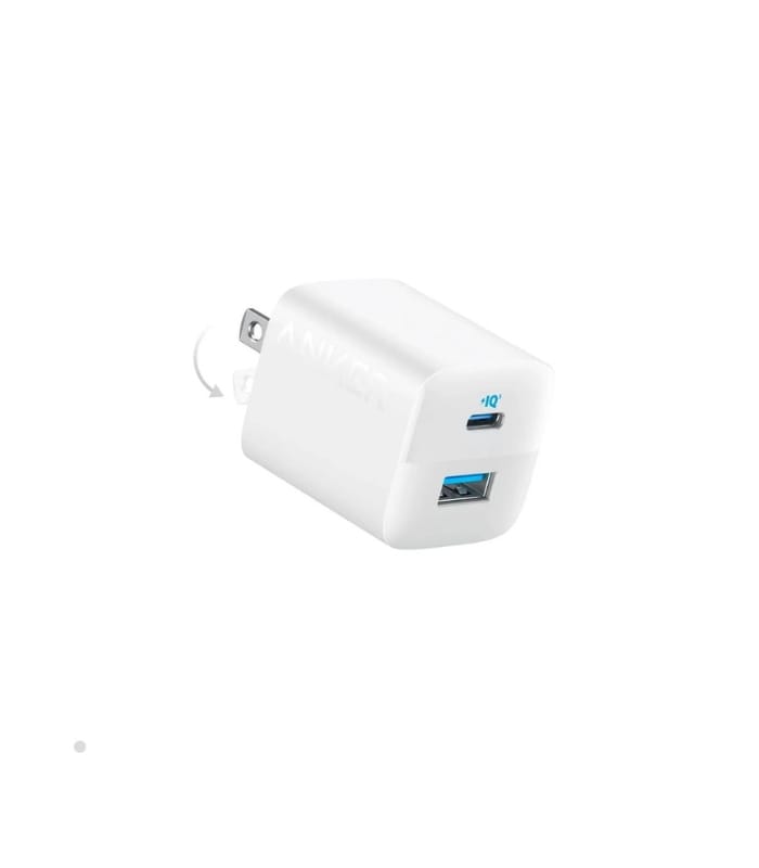 Anker 323 Charger (33W) – With both a USB-C port and a USB-A port