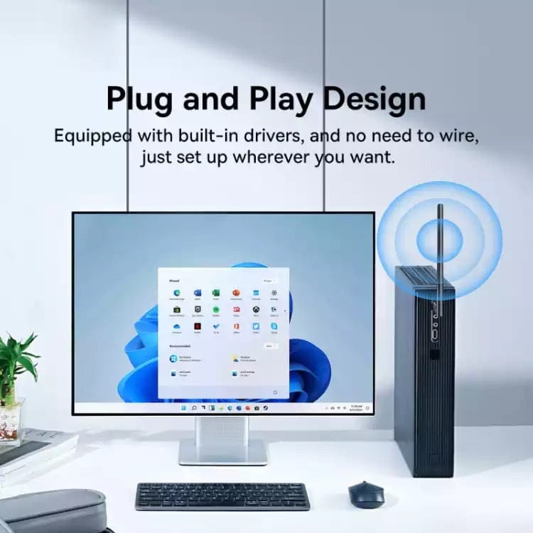 BASEUS FAST JOY SERIES 650MBPS WIFI RECEIVER EXTERNAL ANTENNA – BLACK