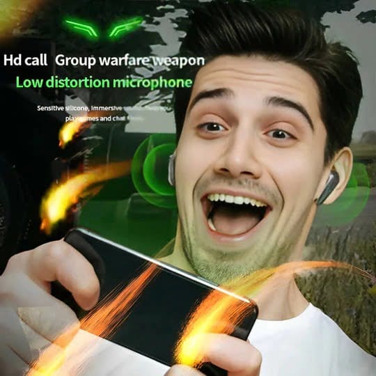 Earphones Wireless Low Latency TWS Bluetooth Headphones Gaming Headsets Waterproof