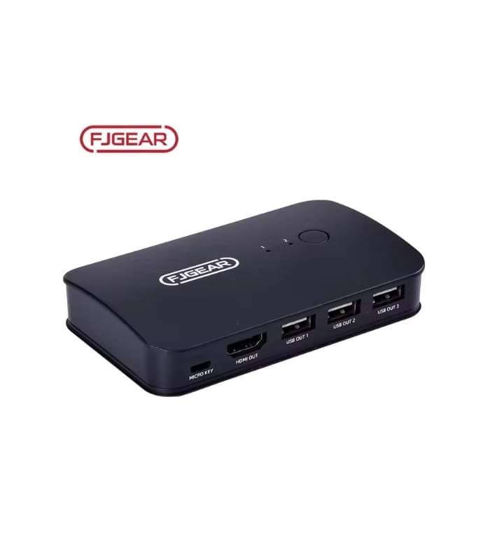 FJGEAR Black Switch Hd Video Switch Hdmi Lahore Pakistan