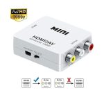 Mini HDMI 2AV Up Scaler 1080P HD Video Converter Media Lahore Pakistan