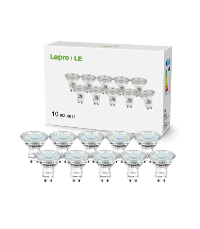 Lepro LE 4W GU10 LED Light Bulbs 10 Pack Lahore Pakistan