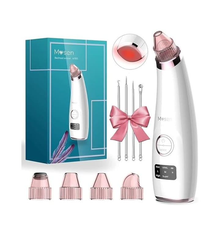 Mosen M1905 Blackhead Remover -Pink,5 Adjustable Level Lahore Pakistan