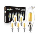 BRIMAX C35 LED Bulbs, 6W Candelabra Led Bulbs Dimmable, E12 Lahore Pakistan