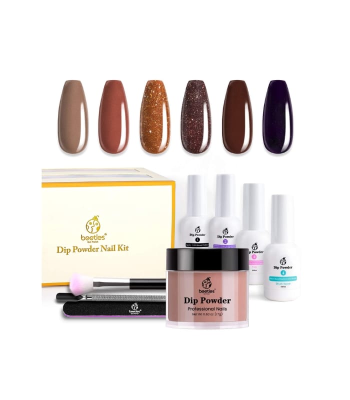 Beetles Dip Powder Nail Kit Starter - Nude 6 Colors Lahore Pakistan