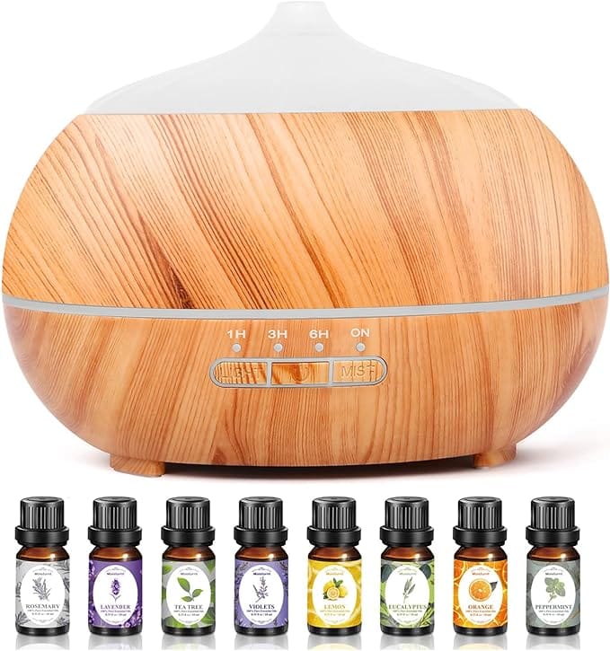 Diffusers for Essential Oils Large Room 500ml Without Bottle