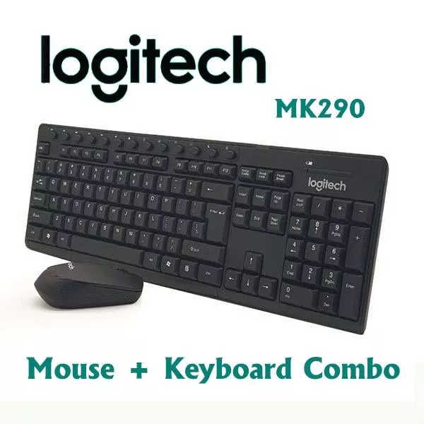 Logitech MK290 – Wireless Combo Keyboard & Mouse