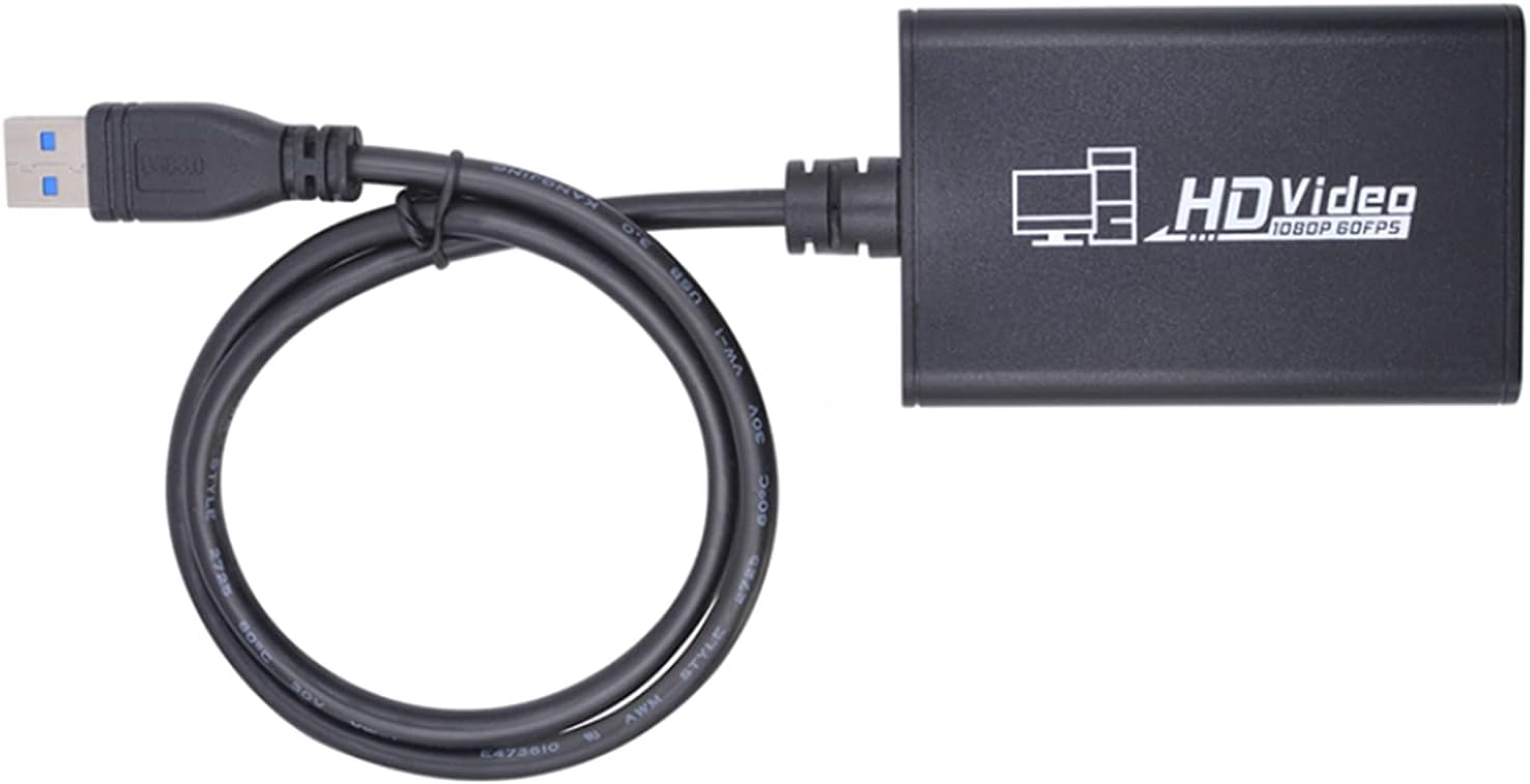 SKEIDO 1080P Game Video Capture Box Live Streaming Dongle HDMI-compatible to USB 3.0 For PS3 PS4