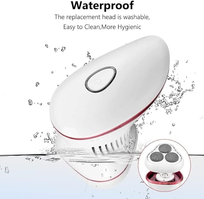 THRREF Electric Foot Pedicure Foot Care Tool Grinder Exfoliator Machine Feet Hard Dead Skin