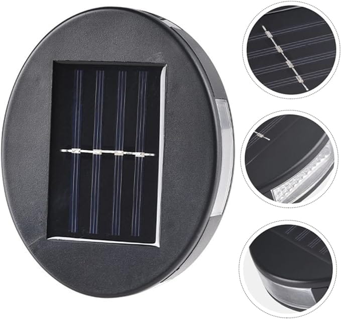 Uonlytech Park Solar Light Solar Wall Light Pc Outdoor Post Lamp LED Solar Light