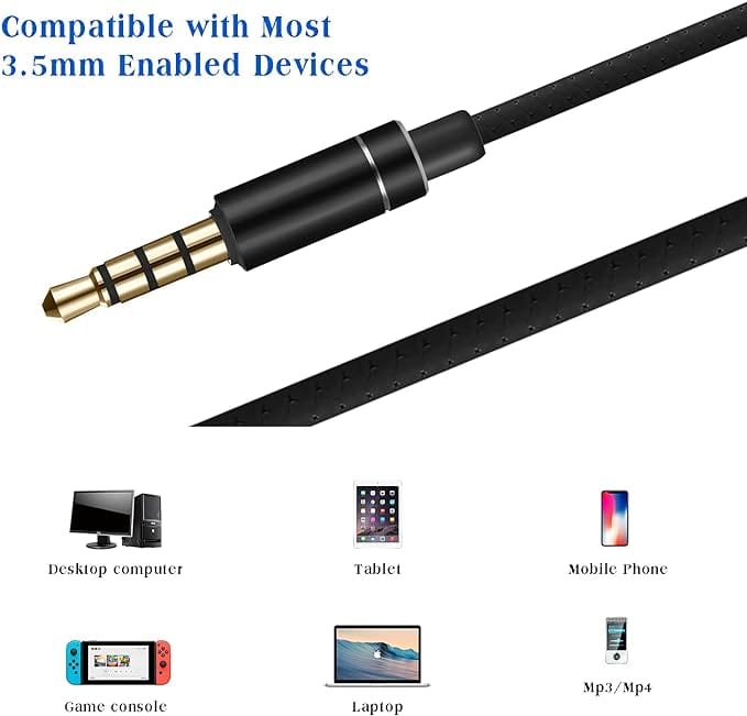 Yiwiso Sleep Earphones, Comfortable Wired Earbuds