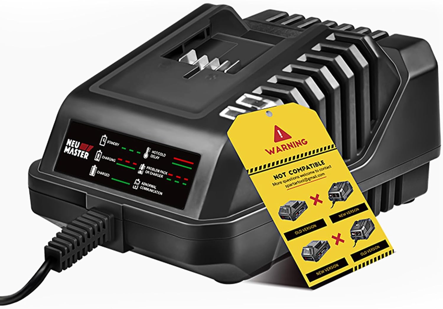 NEU MASTER 2.0AH Battery Pack with 2.4A Charger