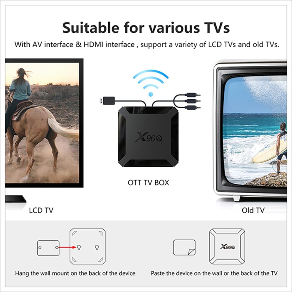 X96Q TV Box 8GB+128GB Android 10 H313 CHIP