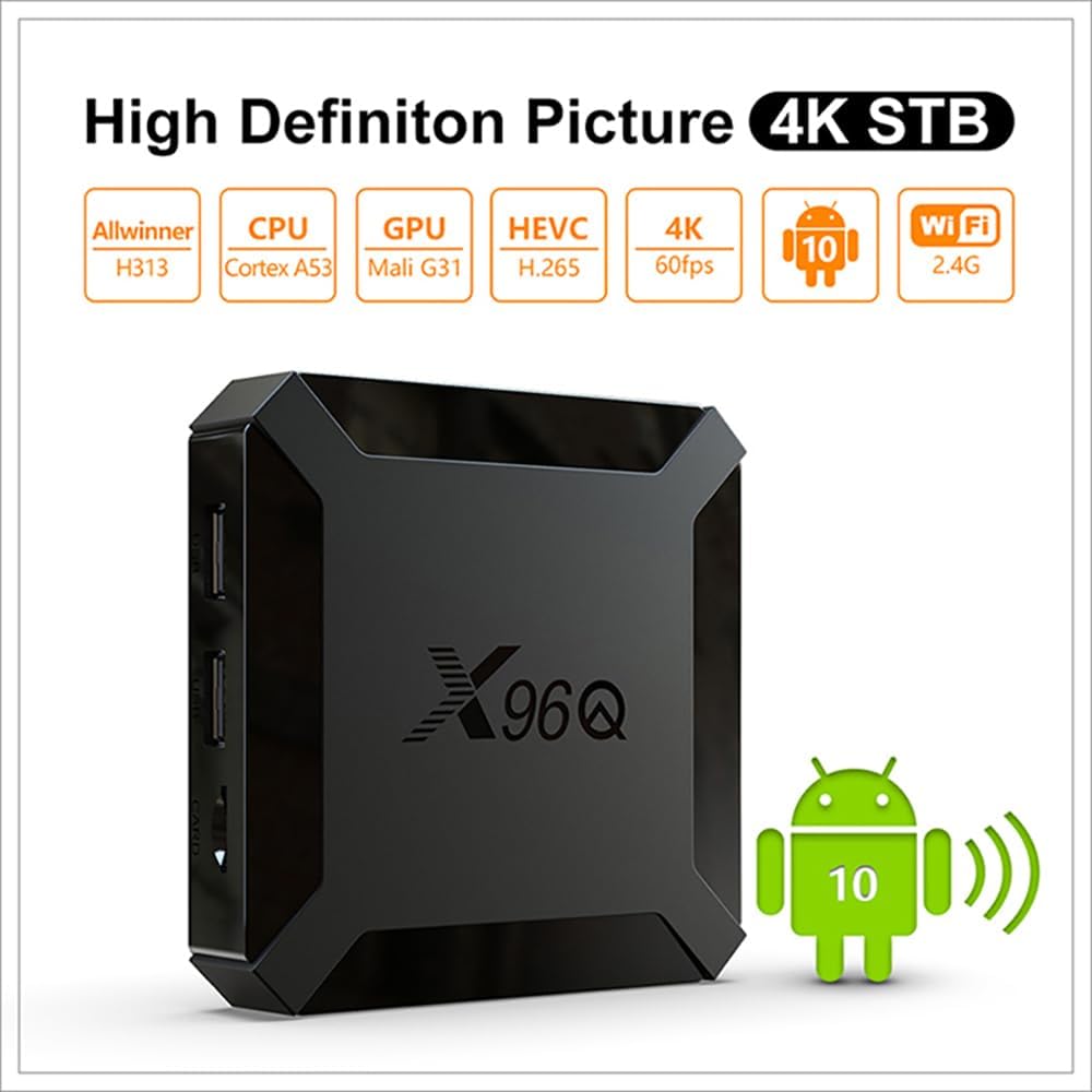 X96Q TV Box 8GB+128GB Android 10 H313 CHIP