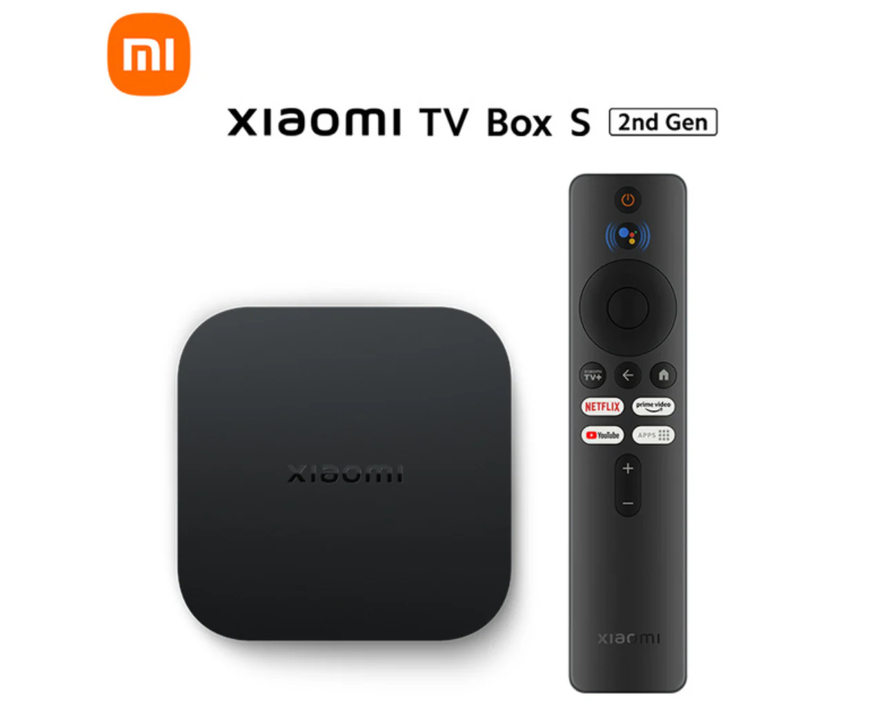 Xiaomi TV Box S 2nd Gen Google TV 4K Ultra HD MDZ-28-AA | 2.4 GHz + 5 GHz