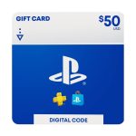 PlayStation Network Gift Card 50 USD PSN USA [Digital Code]