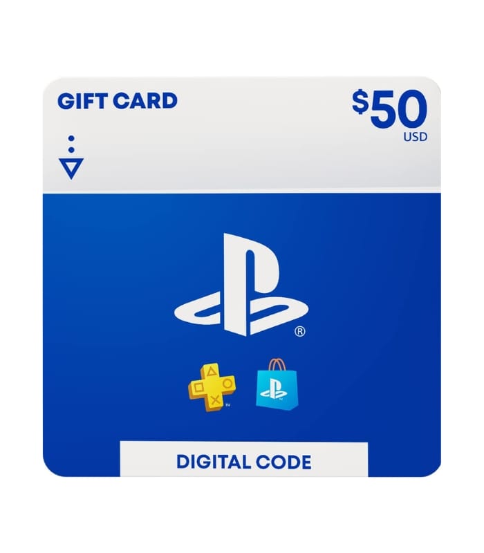 PlayStation Network Gift Card 50 USD PSN USA [Digital Code]