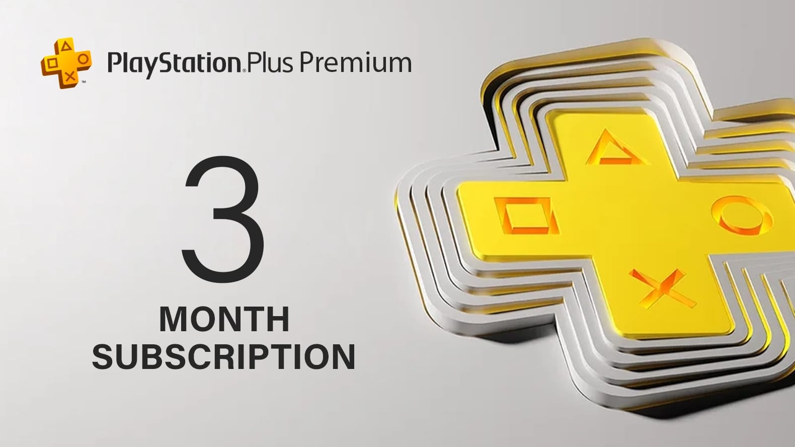 PlayStation Plus Premium: 3 Months [Full Digital Account] PS4/PS5 (Turkey)