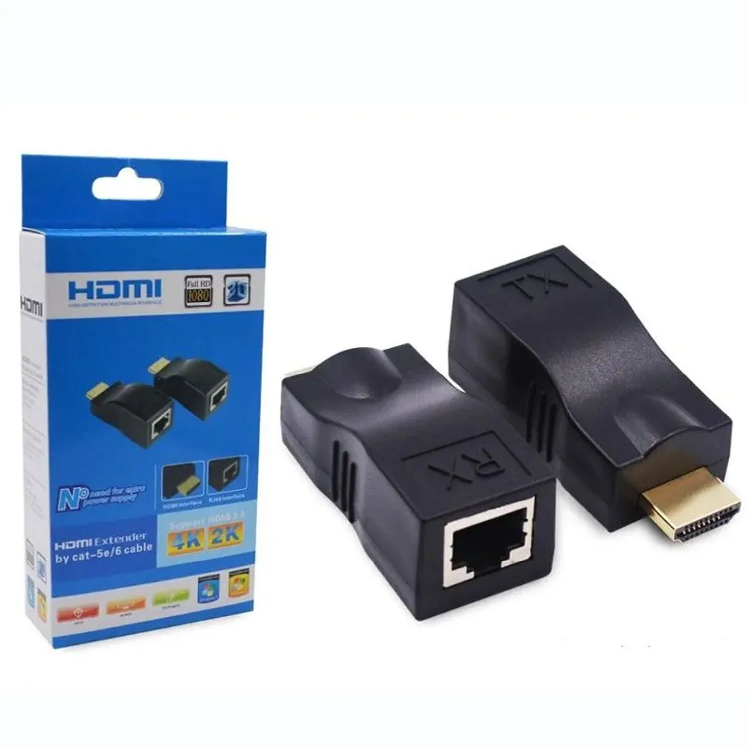 HDMI Range Extender 30M Extend HDMI by CAT6 Cable Network