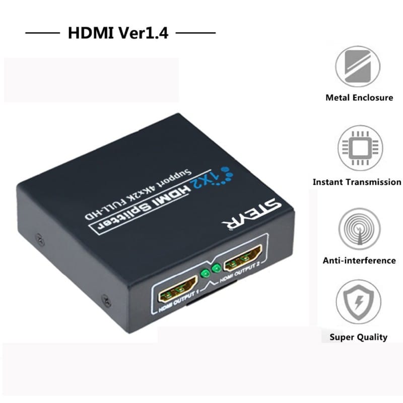 HDMI Splitter 2 Port 2K-4K