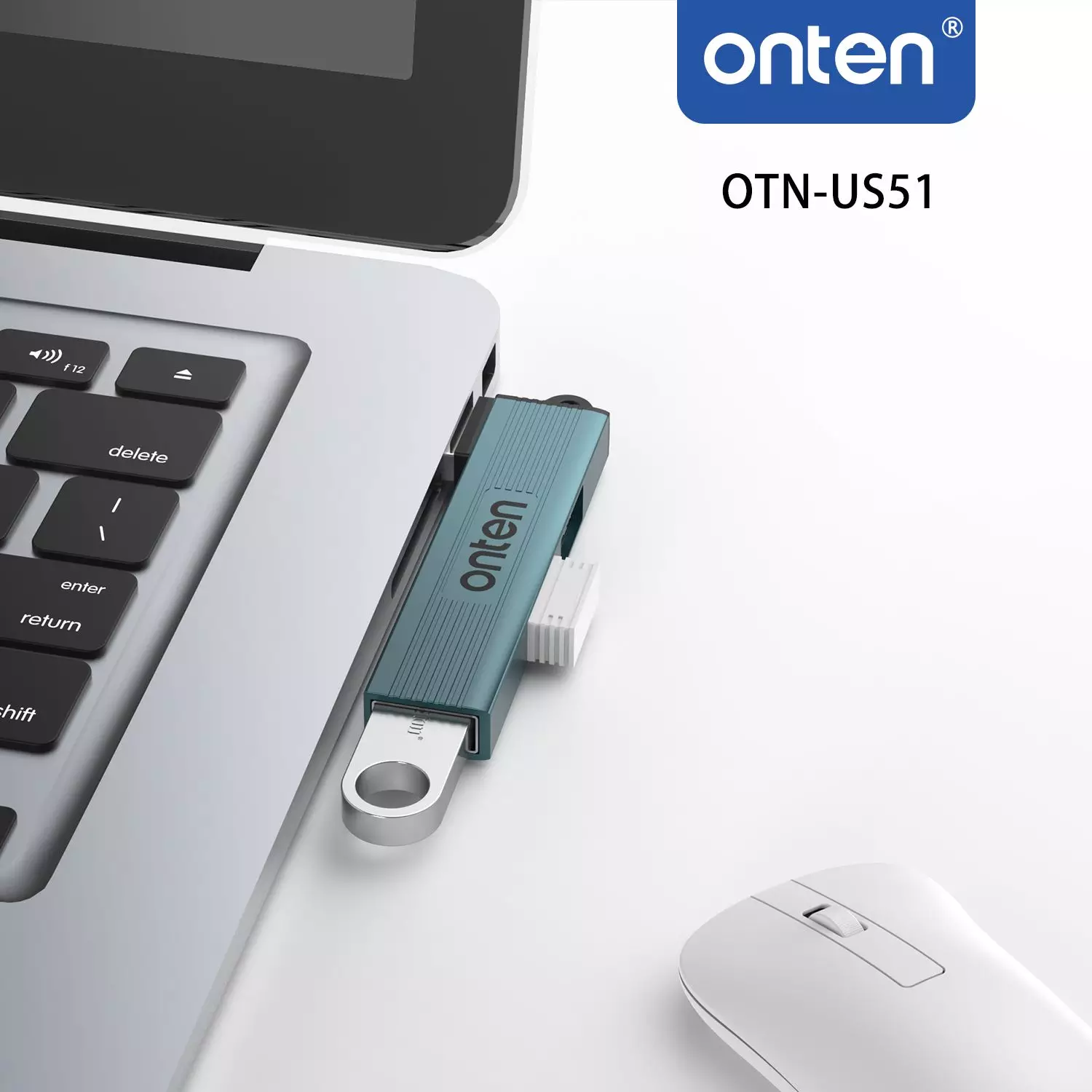 ONTEN US51 3 in 1 USB HUB to 3 port Hub USB