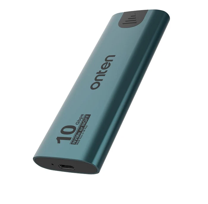 Onten UCA322+ 10Gbps M.2 M-key NVMe NGFF SSD Enclosure