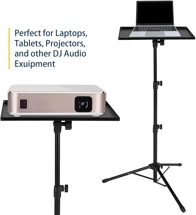 Portable Projector and Laptop Stand Table Tripod