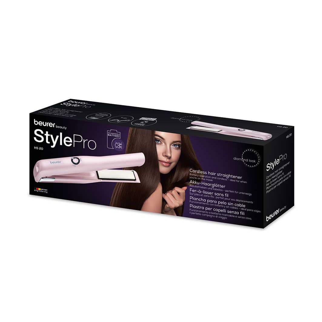 Beurer Cordless hair straightener HS 20