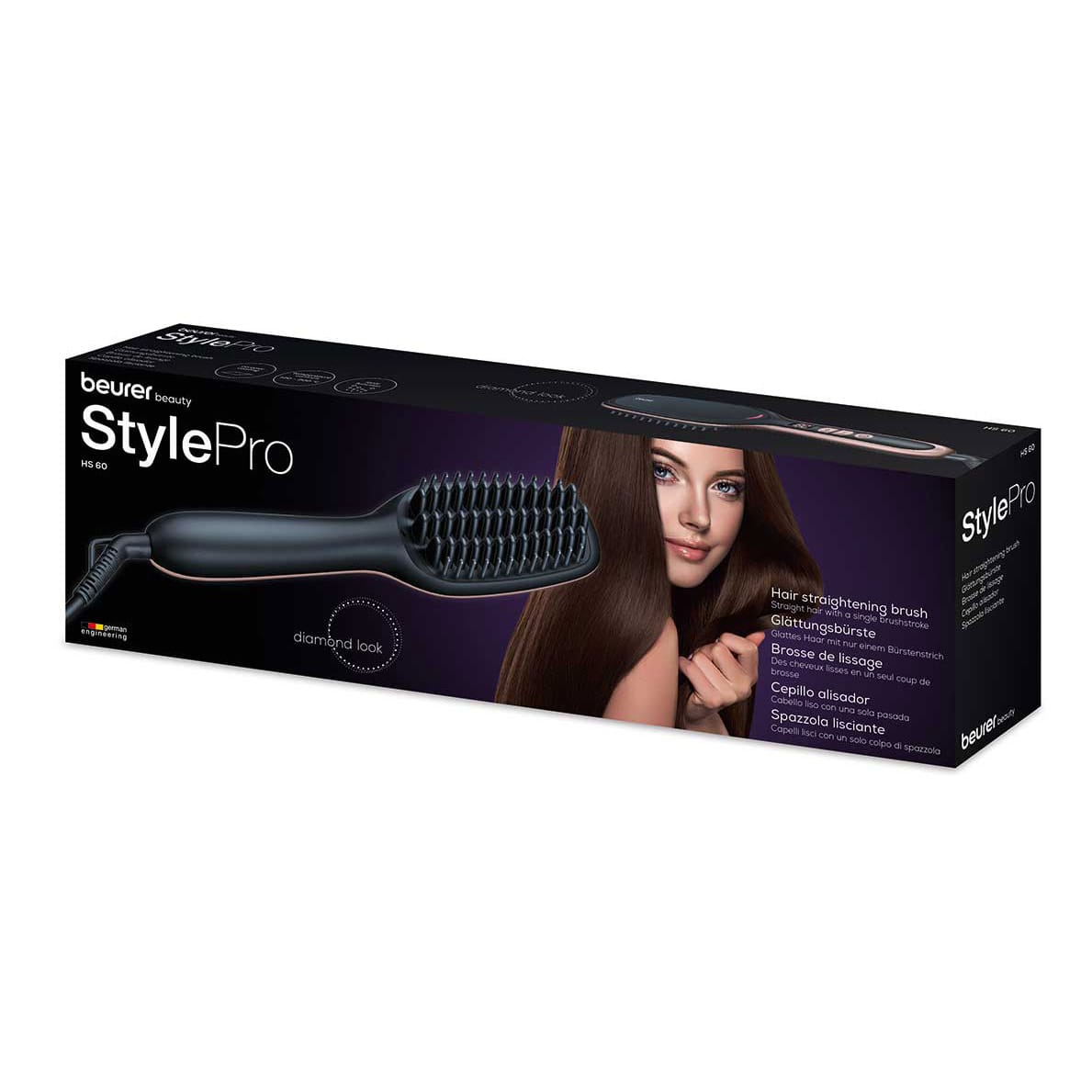 Beurer Hair straightening brush HS 60