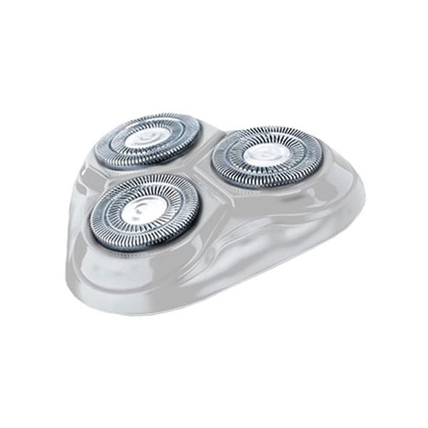 Three-blade shaver head design