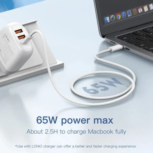 LDNIO LC901C Type-c To Type-c for Fast Charging 1M Cable