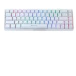 Xtrike Me GK-995W WH Tri-Mode 60% Wireless Mechanical Gaming Keyboard Red Switches